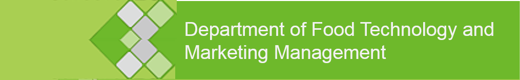 Department of Food Technology and Marketing Management