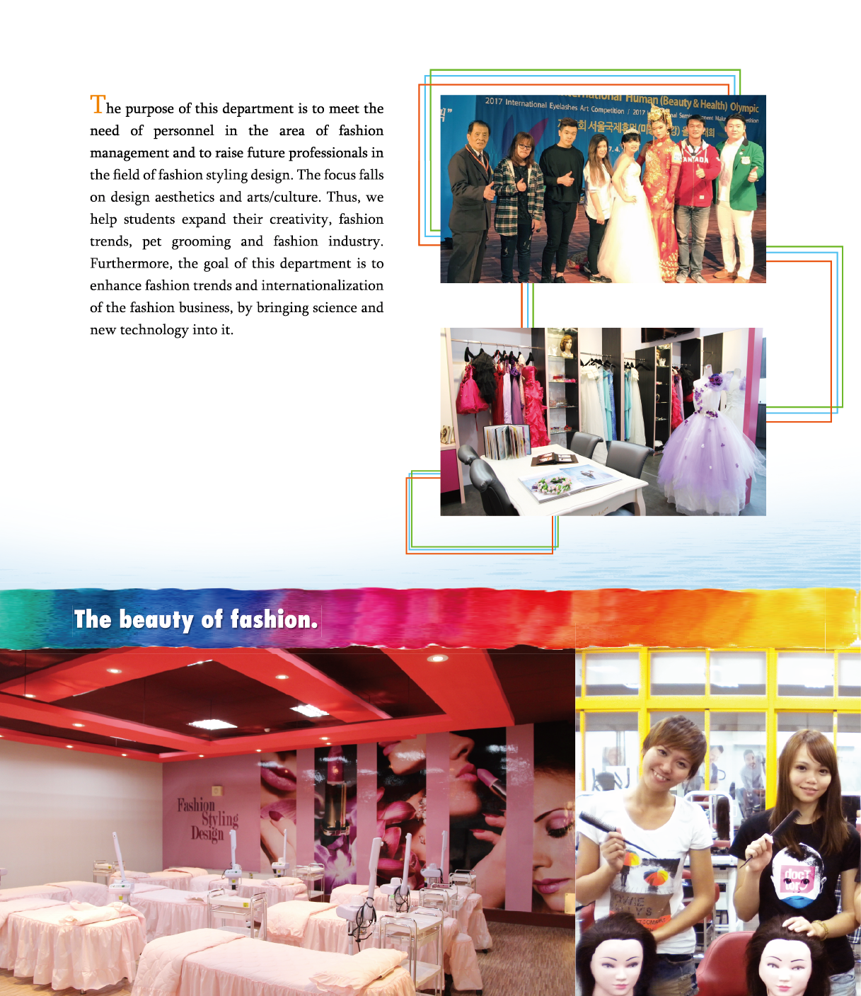 Department of Fashion Styling, Design and Management