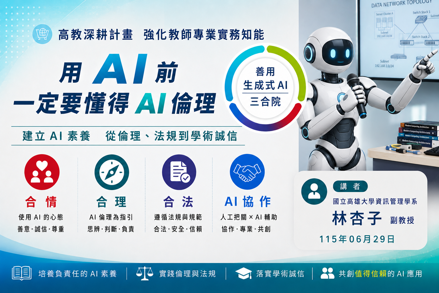 Link to 生成式 AI 素養：從倫理、法規到學術誠信